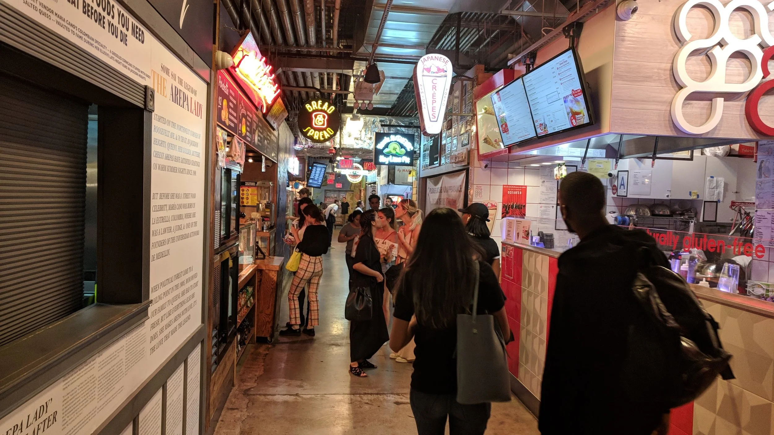 DeKalb Market Hall is a food hall in the basement of the City Point Shopping Center in Brooklyn.