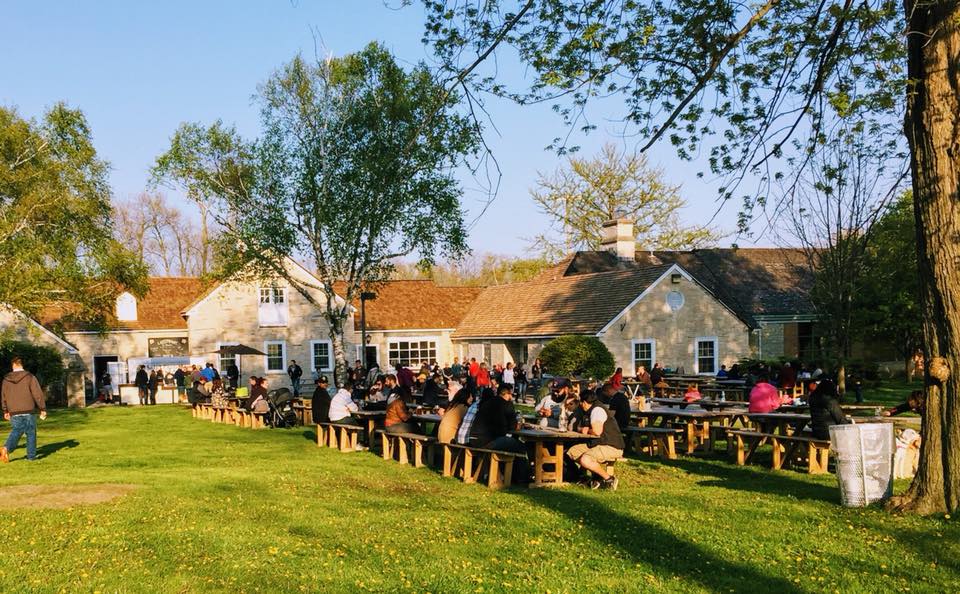 The Humboldt Park Beer Garden, in all its sunshiney glory (Source: Facebook)