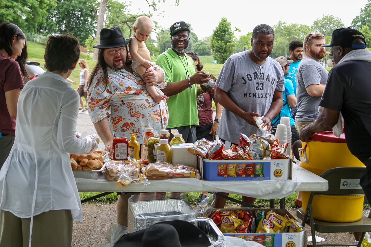 Get people out thinking, talking and testing new strategies for safer streets. It's the best first step you can take. (Source: Open Streets STL)