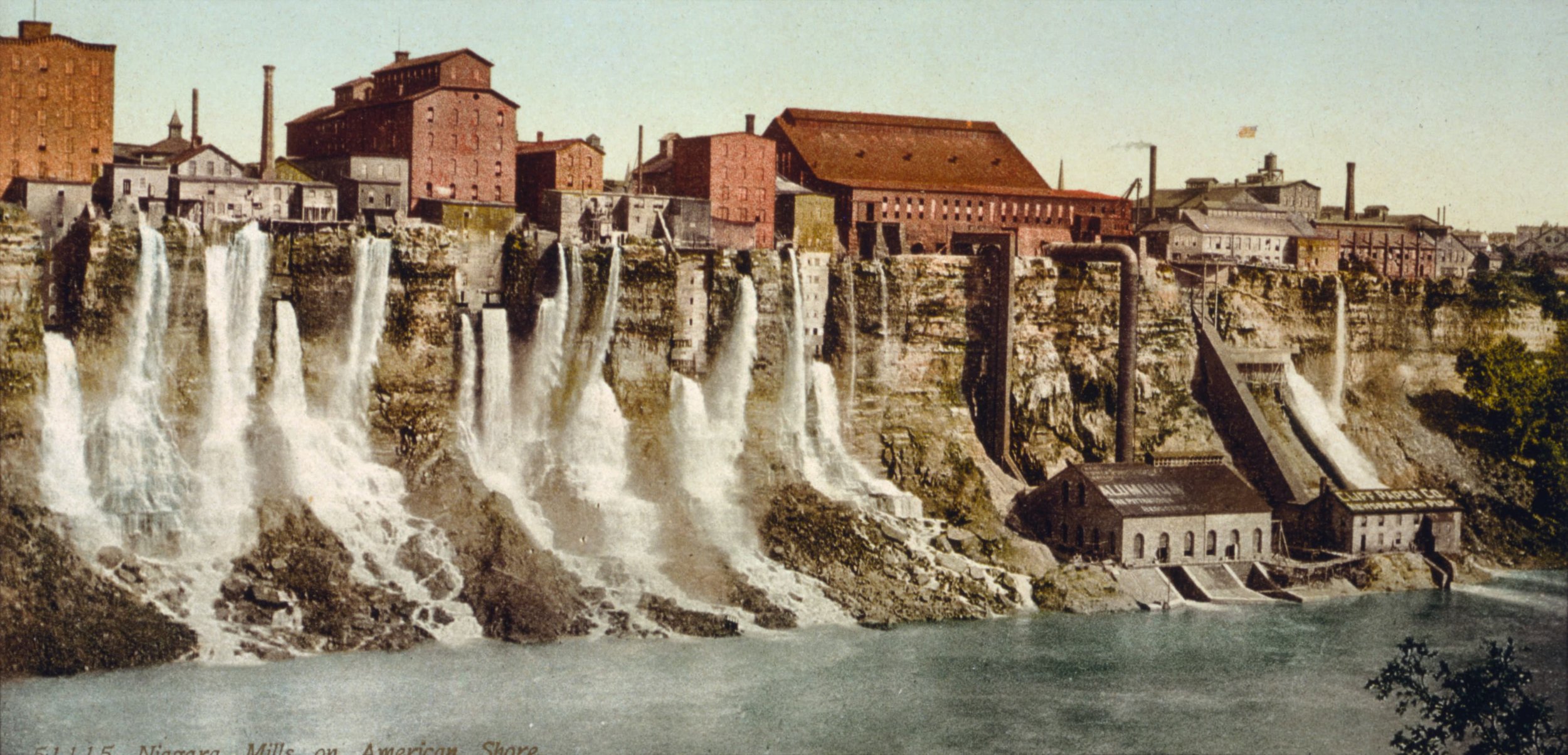 The Niagara Falls Mill District. (Source: John Guthrie .)