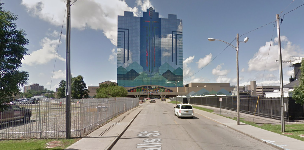 Downtown Niagara Falls today (Source: Google Maps)