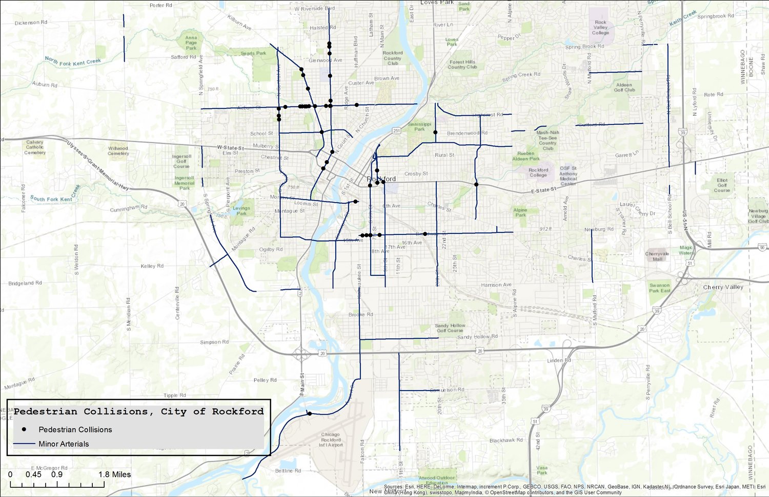 Minor Arterials