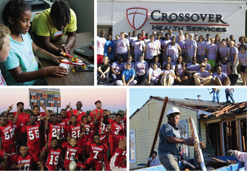 The various neighborhood amenities provided by Crossover Community Impact, Tulsa, OK. (Source: Crossover Community Impact )