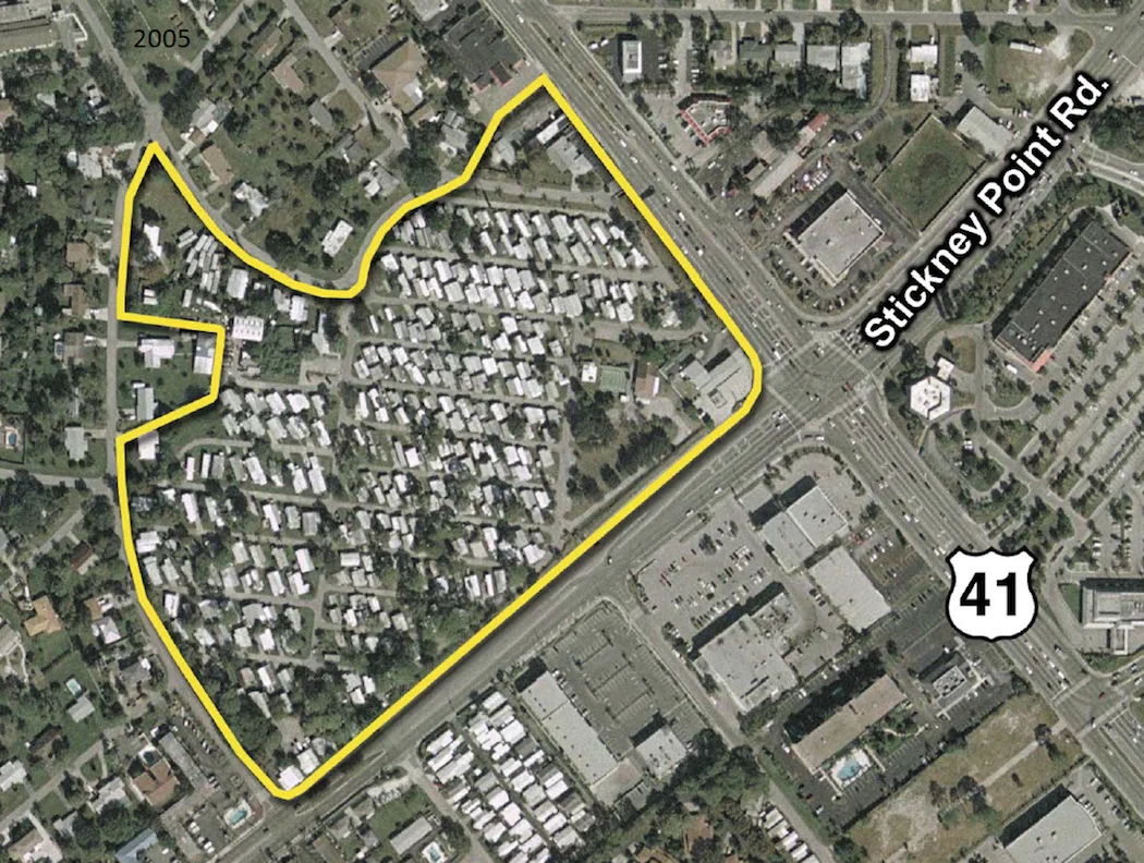 Former Mobile Home Park