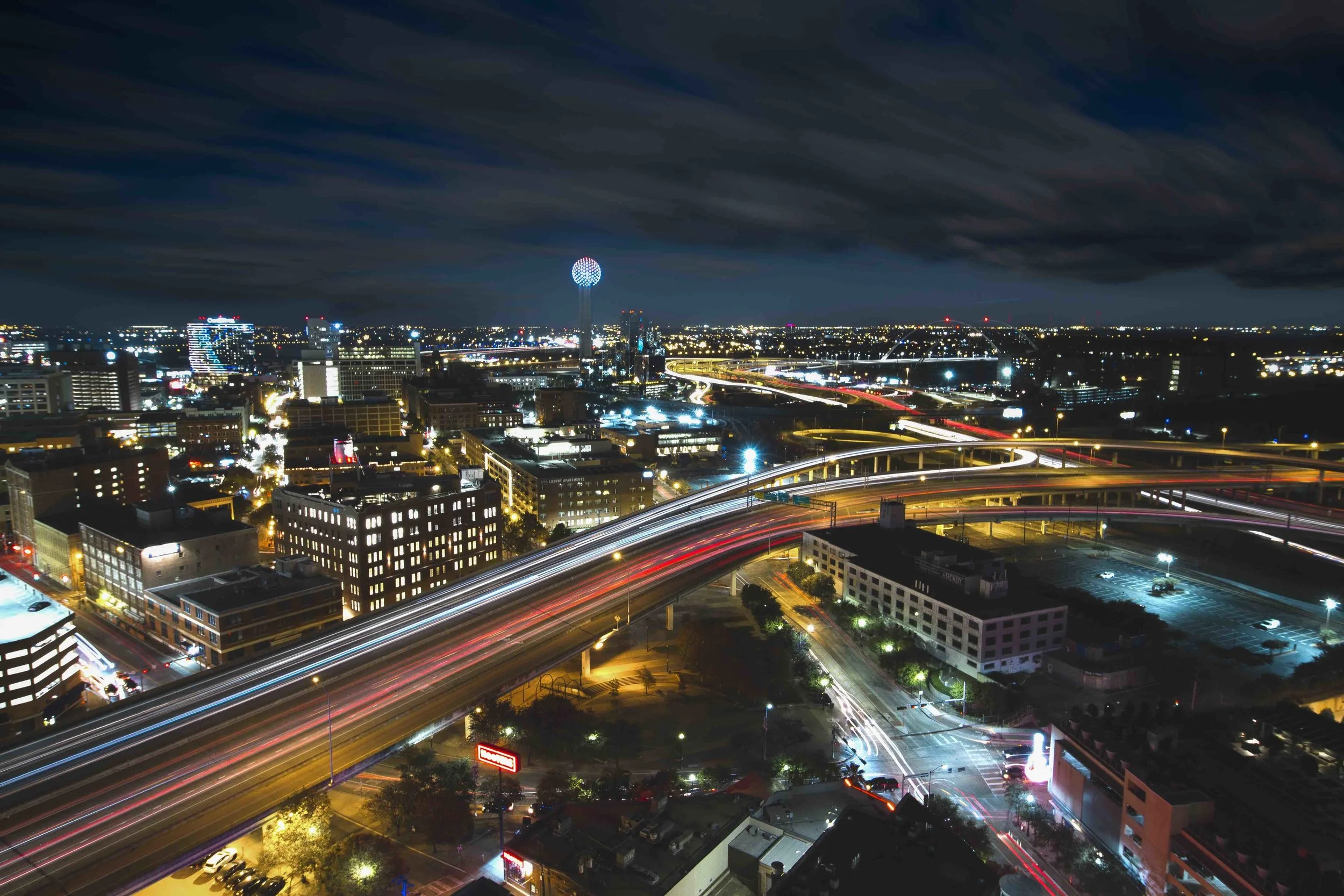 Dallas at night. Photo by Benton Witcher on Unsplash
