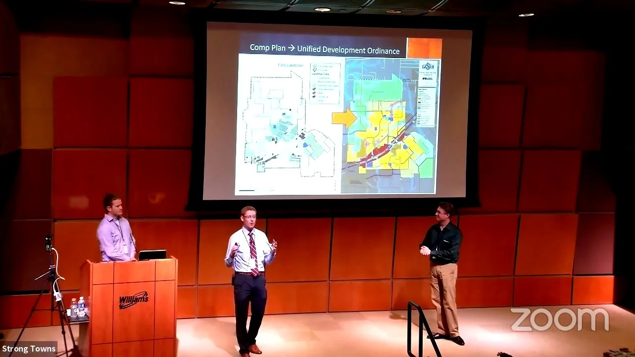 Presenters at the Strong Towns Regional Gathering in North Texas