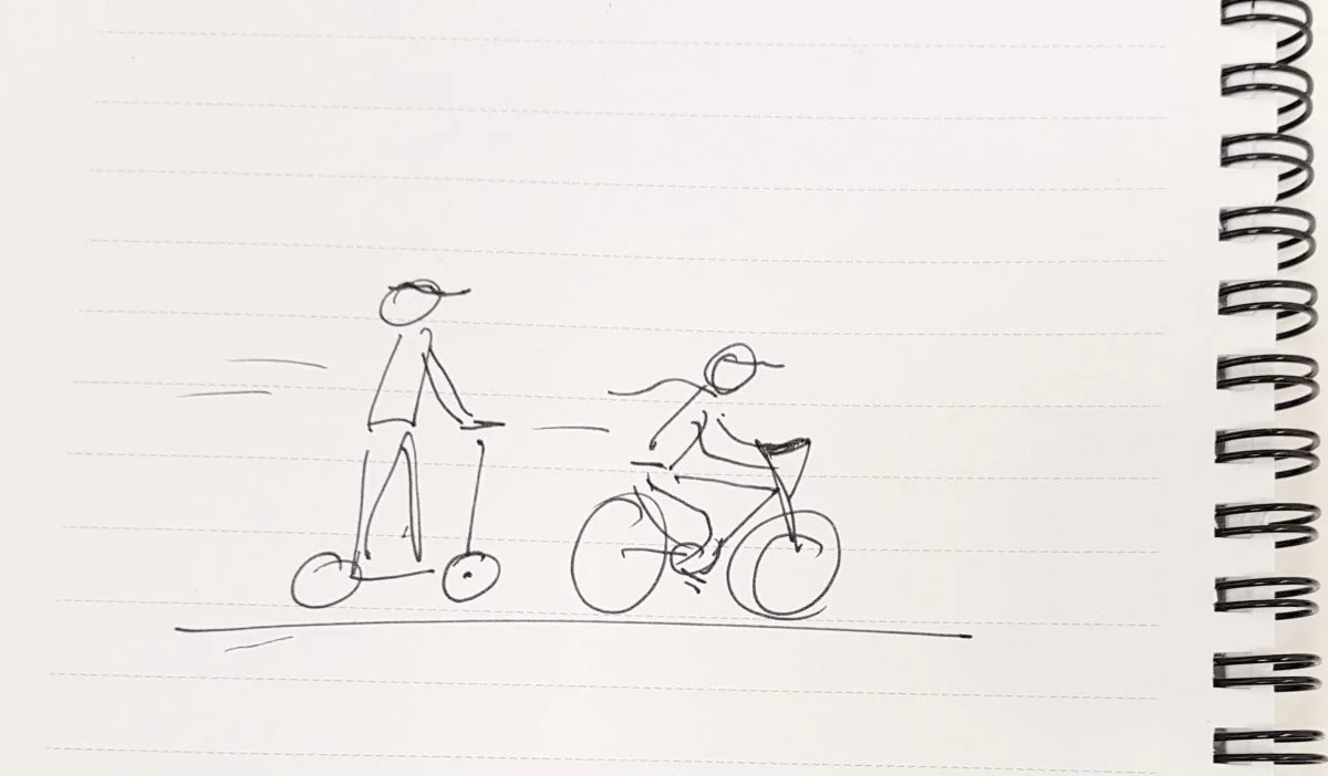 The Major Urban Revolution of Minor Transportation Means