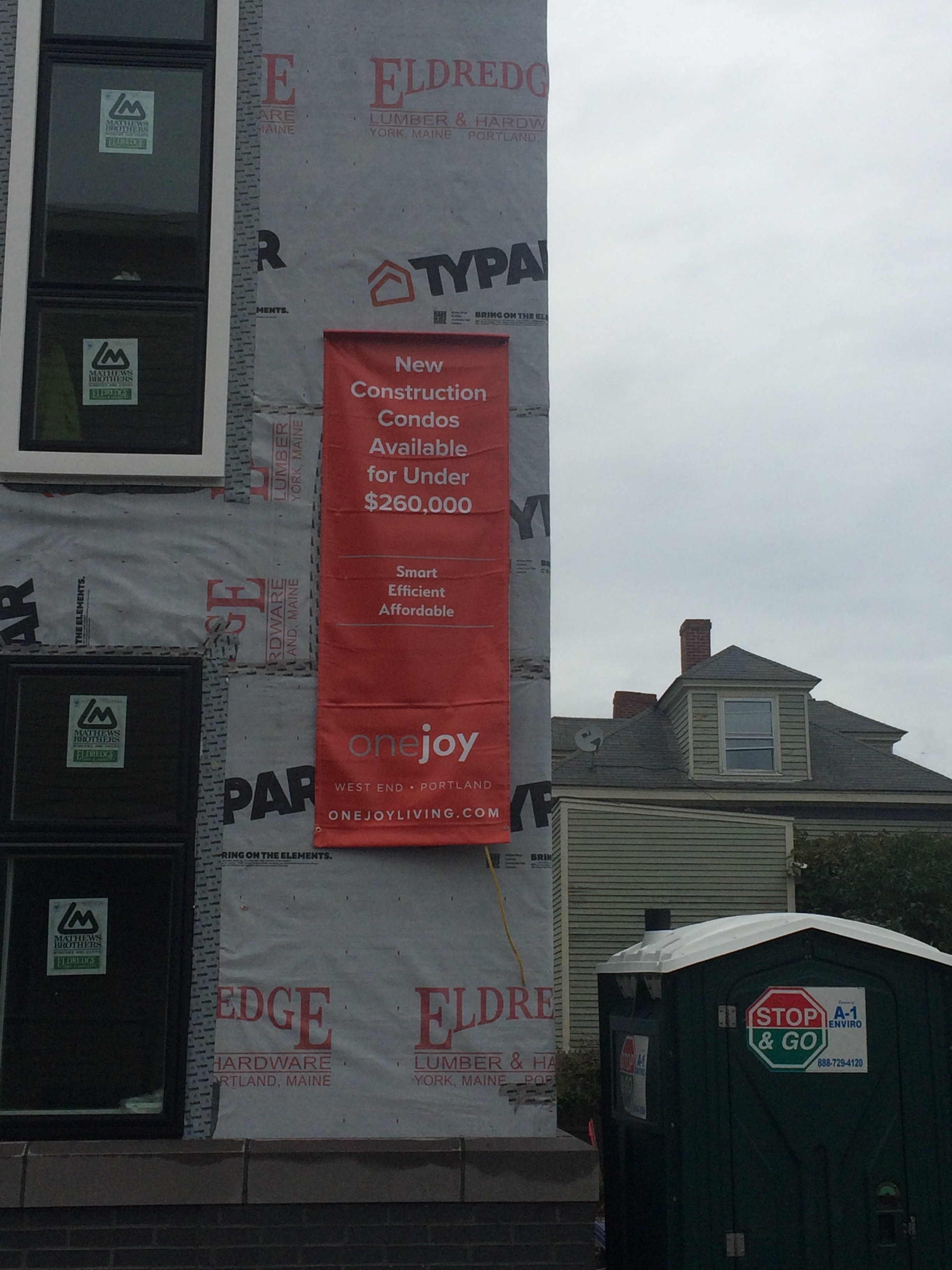 One Joy Place during construction. (Source: Zack Barowitz)