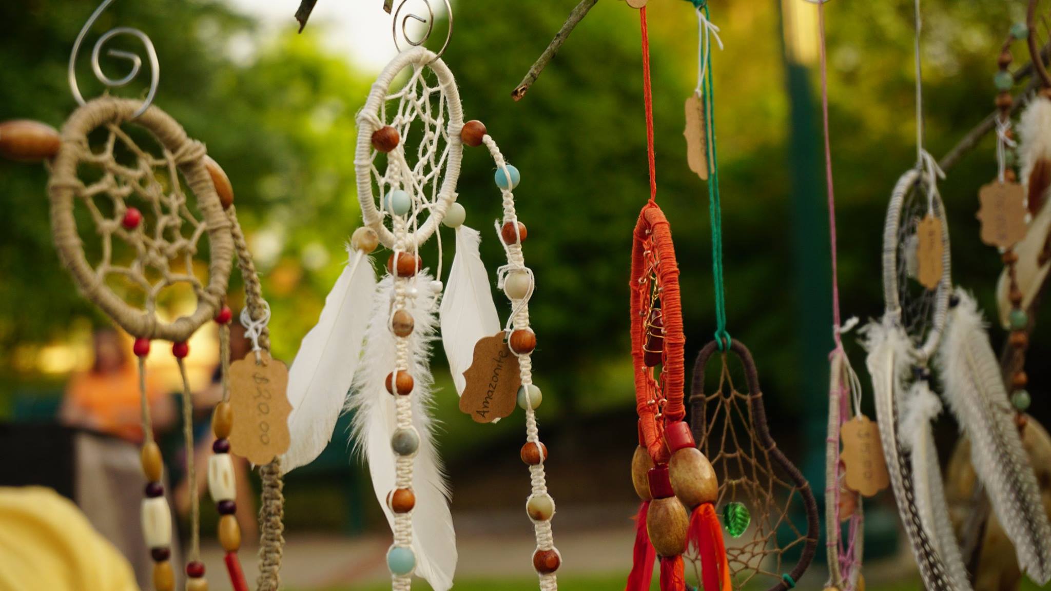 Dreamcatchers for sale at a downtown artisan market. (Source: 64.6 Downtown)