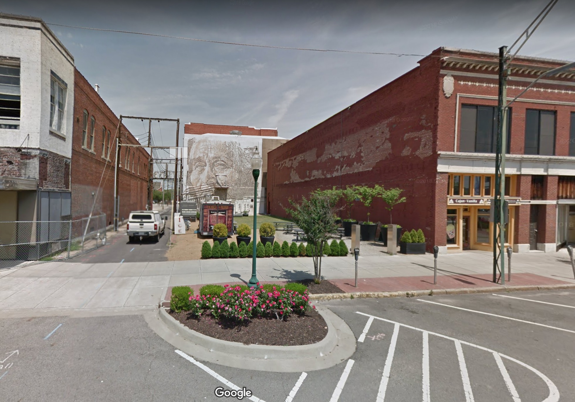 Garrison Commons pocket park. (Source: Google)