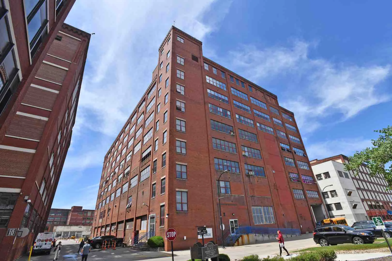 Bounce Innovation Hub in the former B.F. Goodrich building