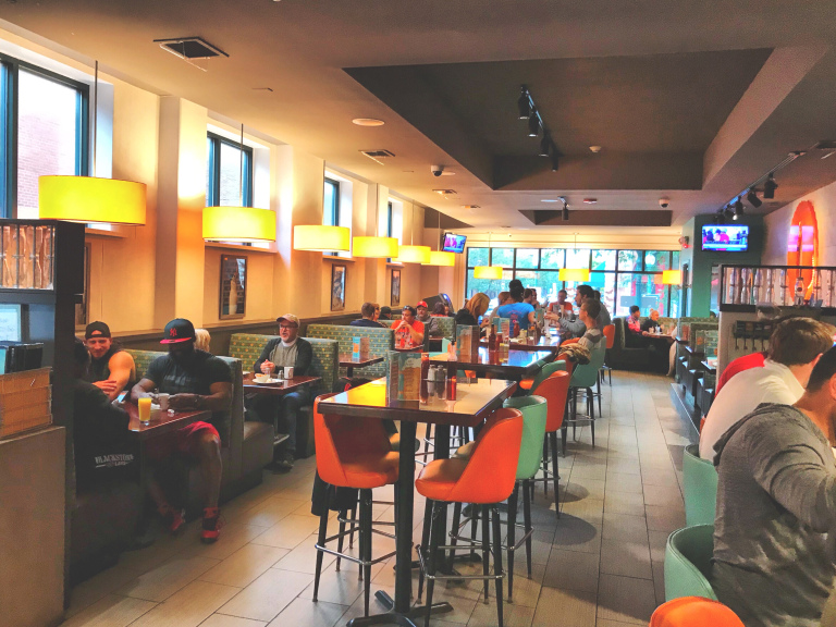 Diners at Modern Malt