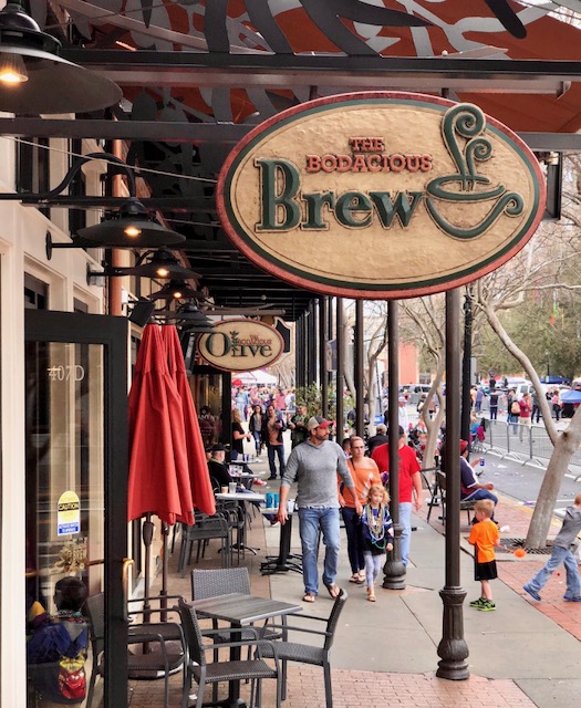 The Democratized Economy is bad for big-box stores, but good for small businesses embedded in the local community. (Image source: Quint Studer)