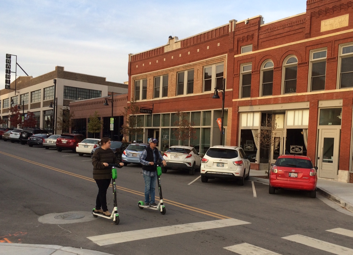 Appropriately scaled single-occupancy vehicles. Photo by Sarah Kobos.