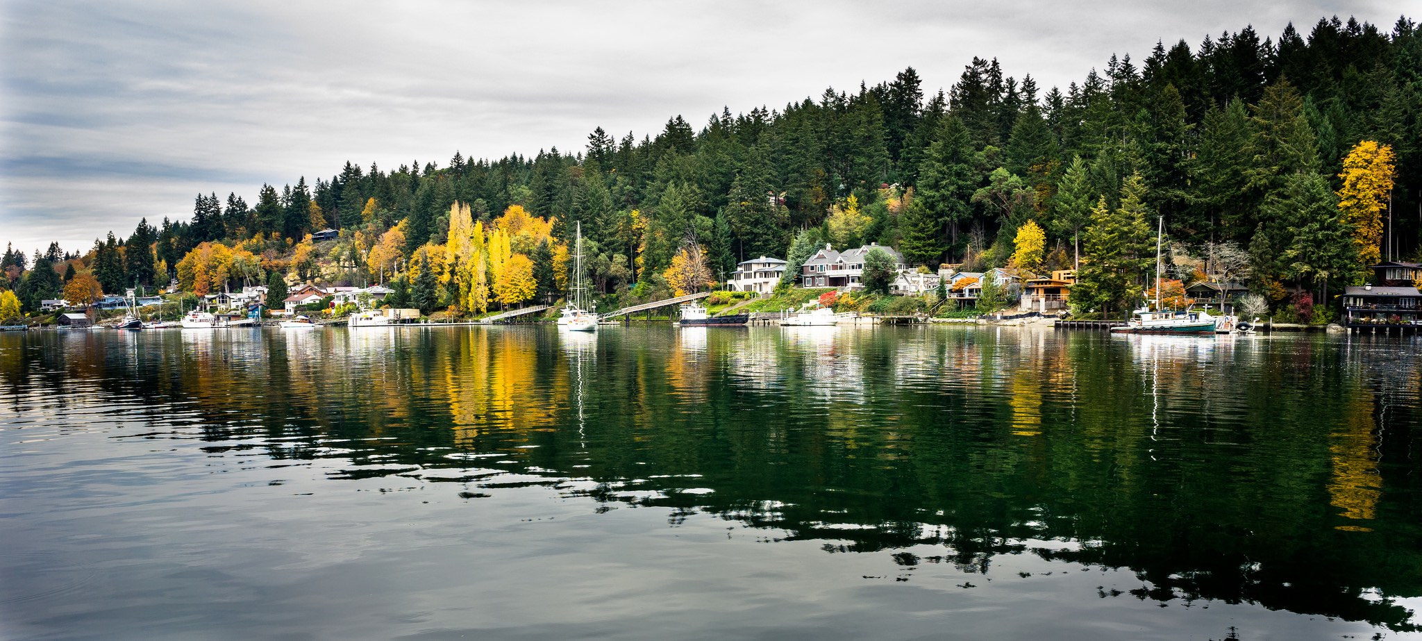 Waterfront homes in Gig Harbor (Photo by Tom Collins via Flickr )