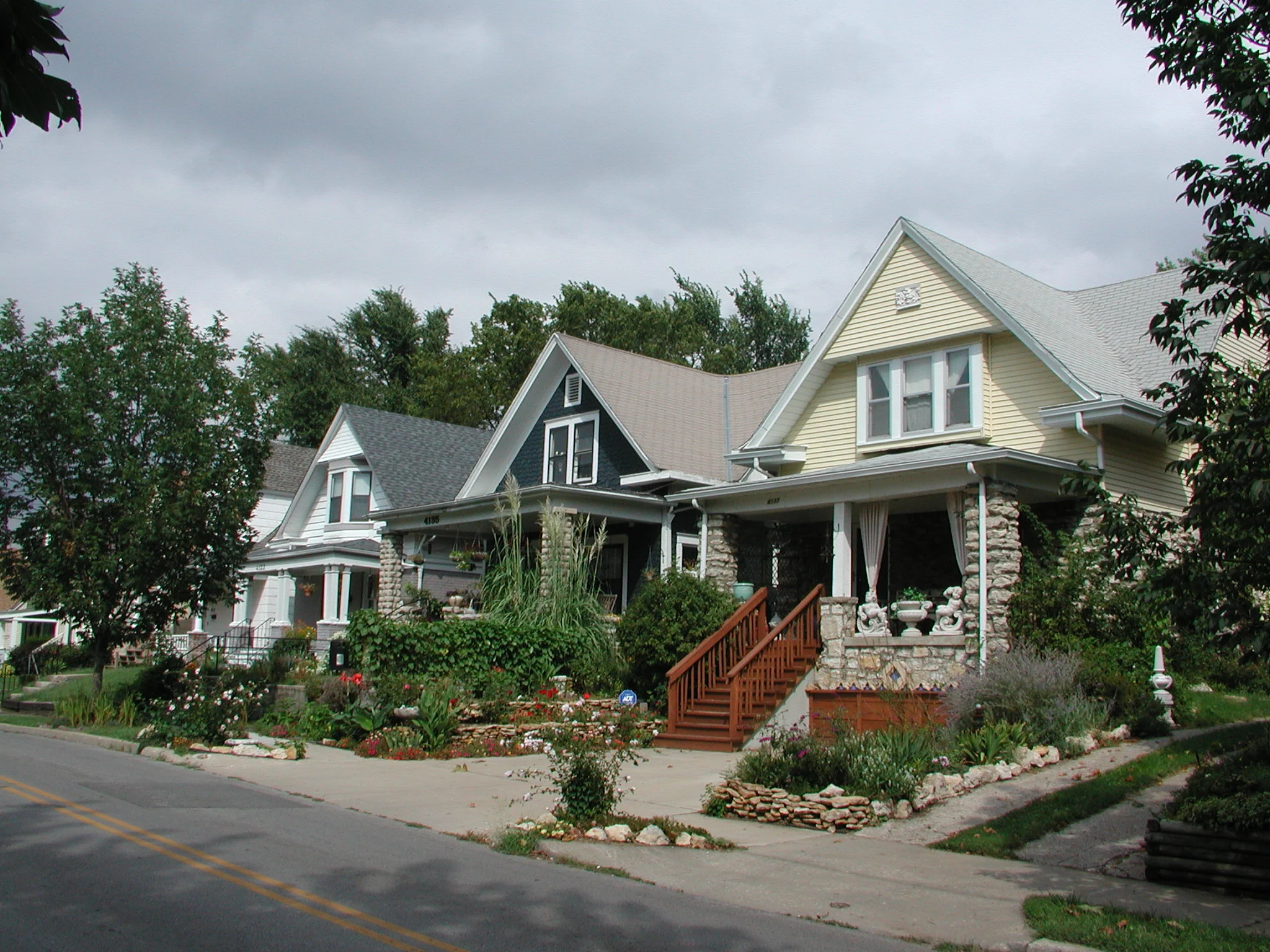 Successful small lot development in the same city