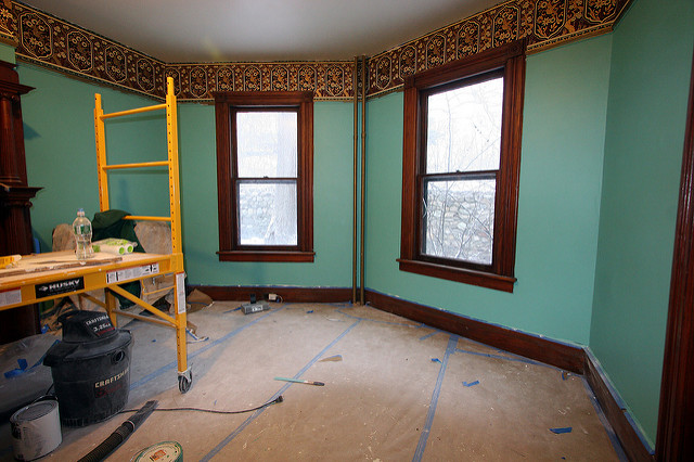 Restoring a historic house (via Flickr )