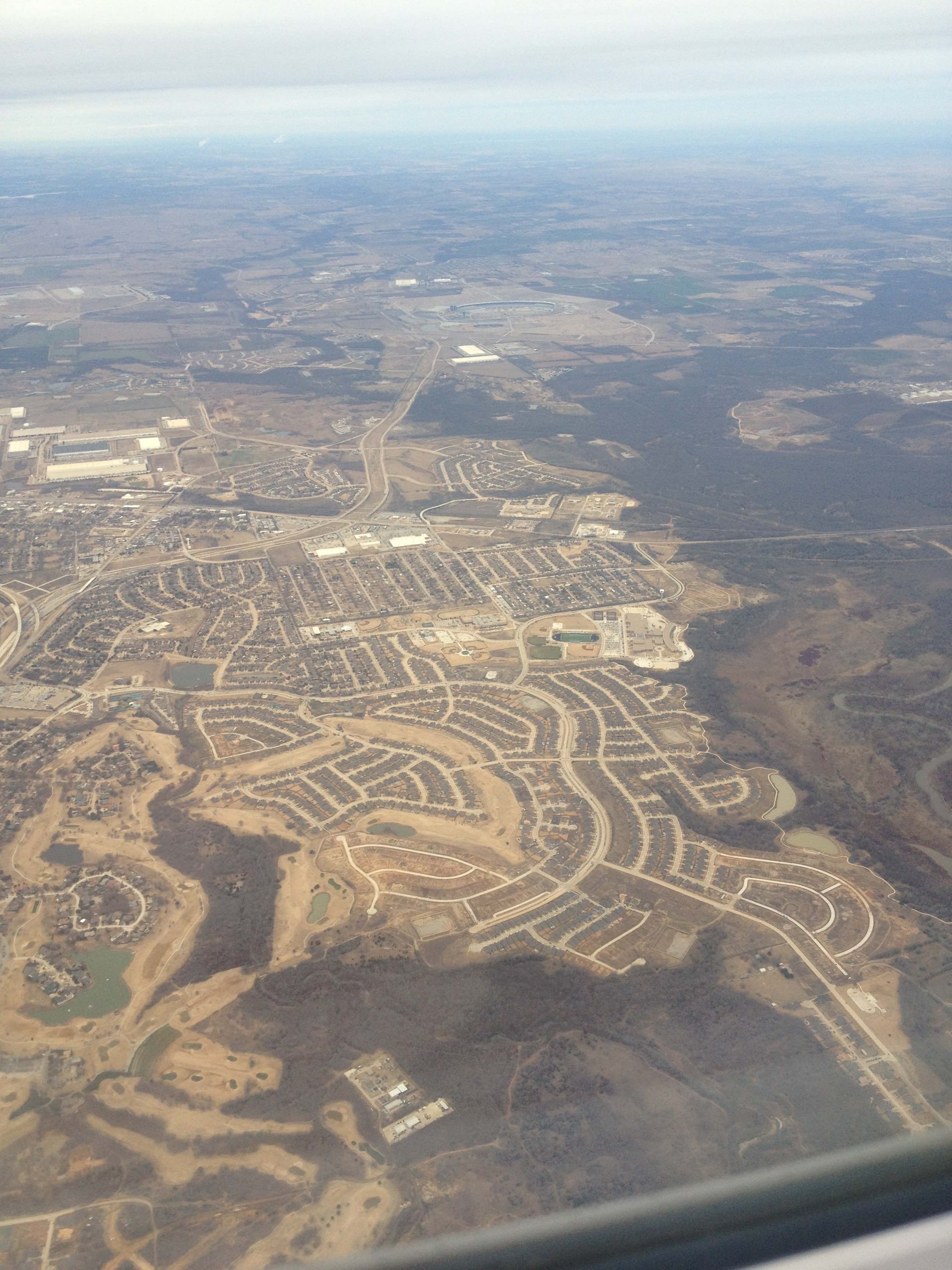 Suburban development in Texas (Wikimedia Commons)