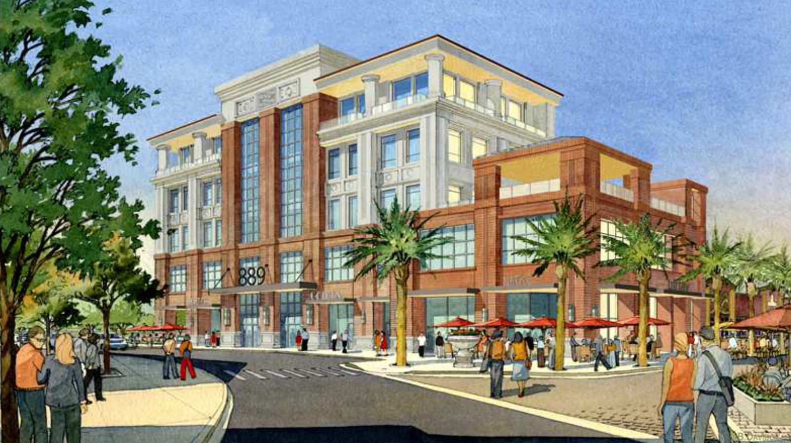 New Multi-Story Office Building