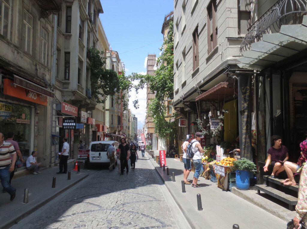 A street in Turkey. Photo by Johnny Sanphillippo.