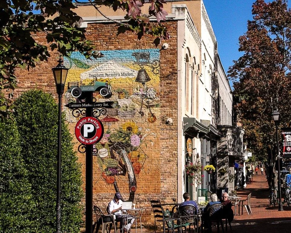A mural in Davidson. Image via Amanda Preston.