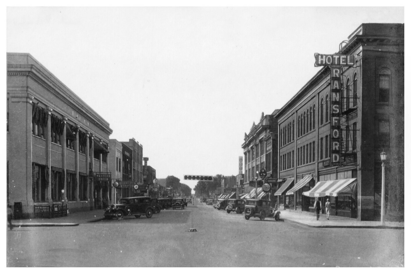  Downtown Brainerd, 1930s 