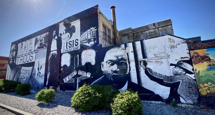 Mural at 31st and Troost in Kansas City. Image source.