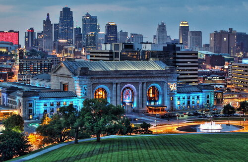 Kansas city skyline