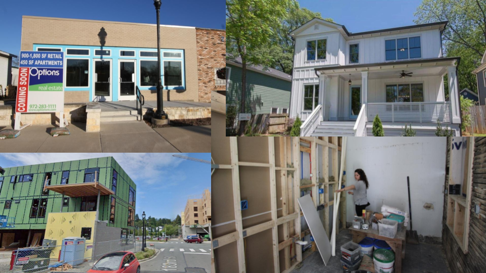 Collage of incremental development projects. 