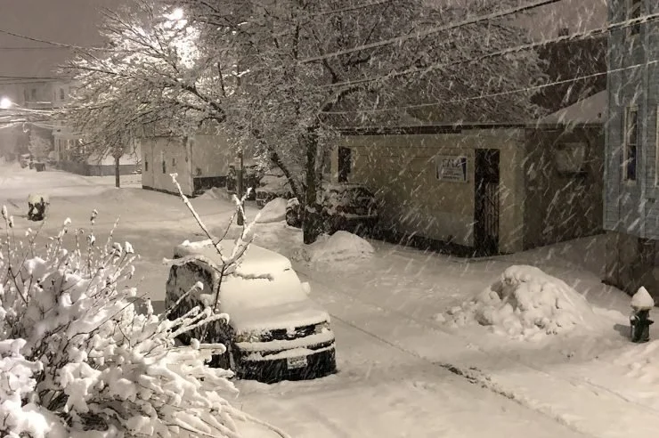 There’s No Parking Like Snow Parking