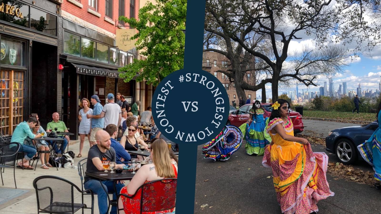 Strongest Town 2022, Round 1: Champaign, IL vs. Jersey City, NJ