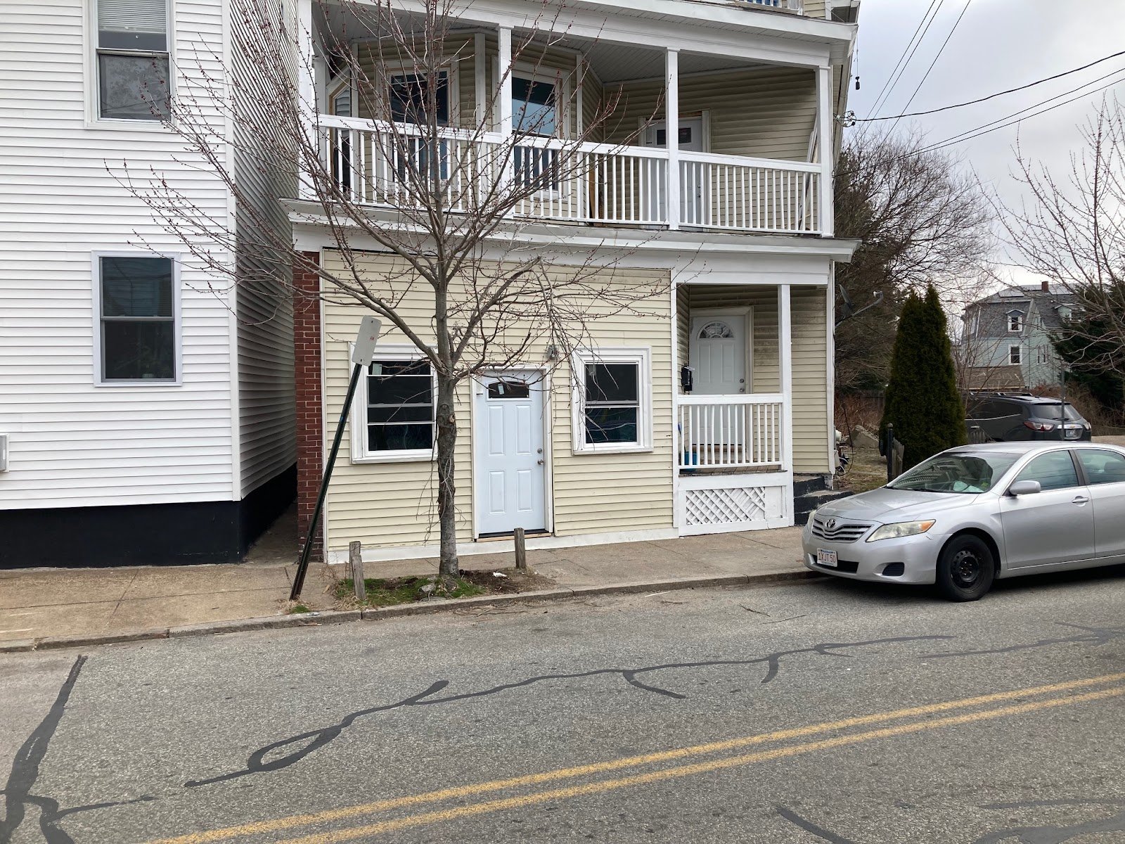  Another small storefront converted to an apartment. 