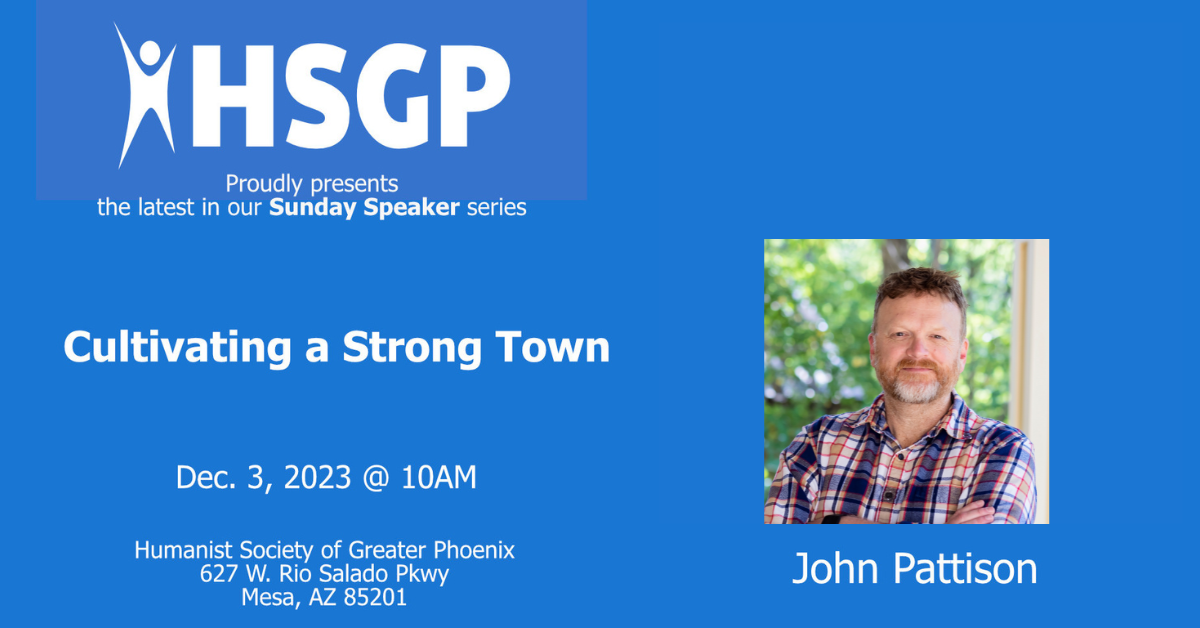 Hybrid Event - Mesa, AZ &amp; Webinar: Cultivating a Strong Town