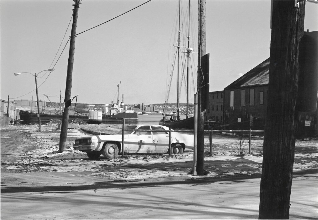 OLD Black and White Pictures of Halifax, Nova Scotia, Newly Constructed  Hydrostone Shopping Area .