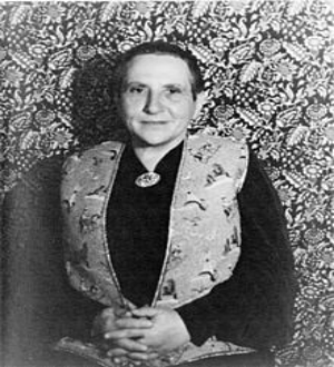 Carl Van Vechten, Portrait of Gertrude Stein, 1934