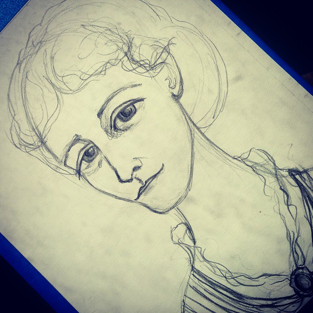 Edith Wharton Sketch