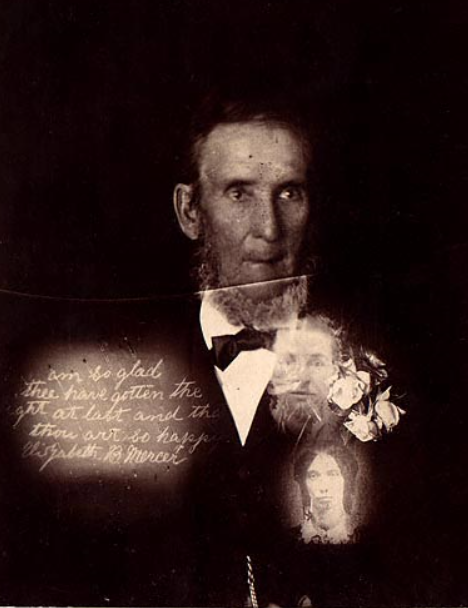 Edward Wyllie Spirit Photograph c. 1900