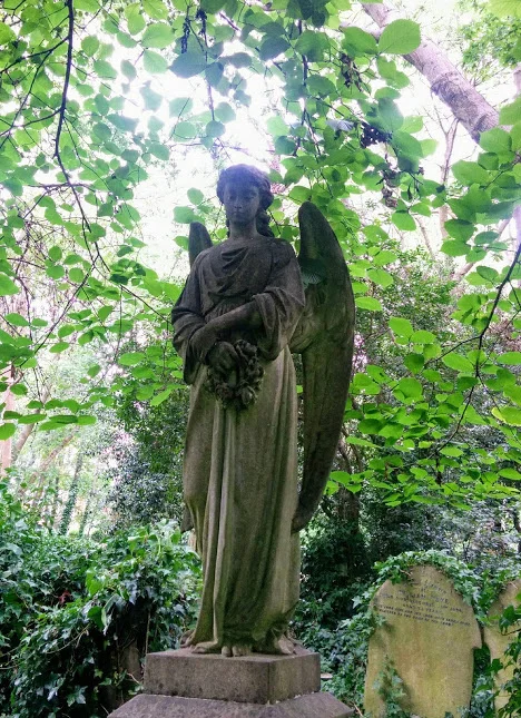 My favorite Angel monument at Highgate