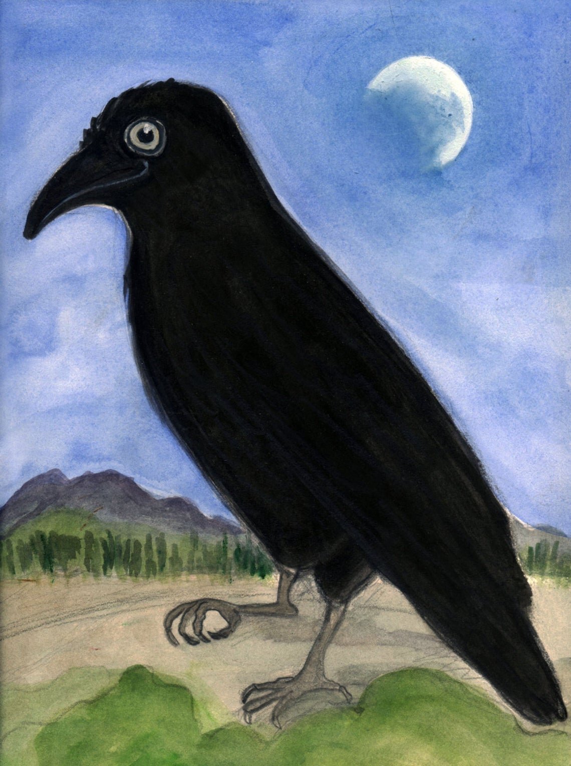 The Raven and the Moon