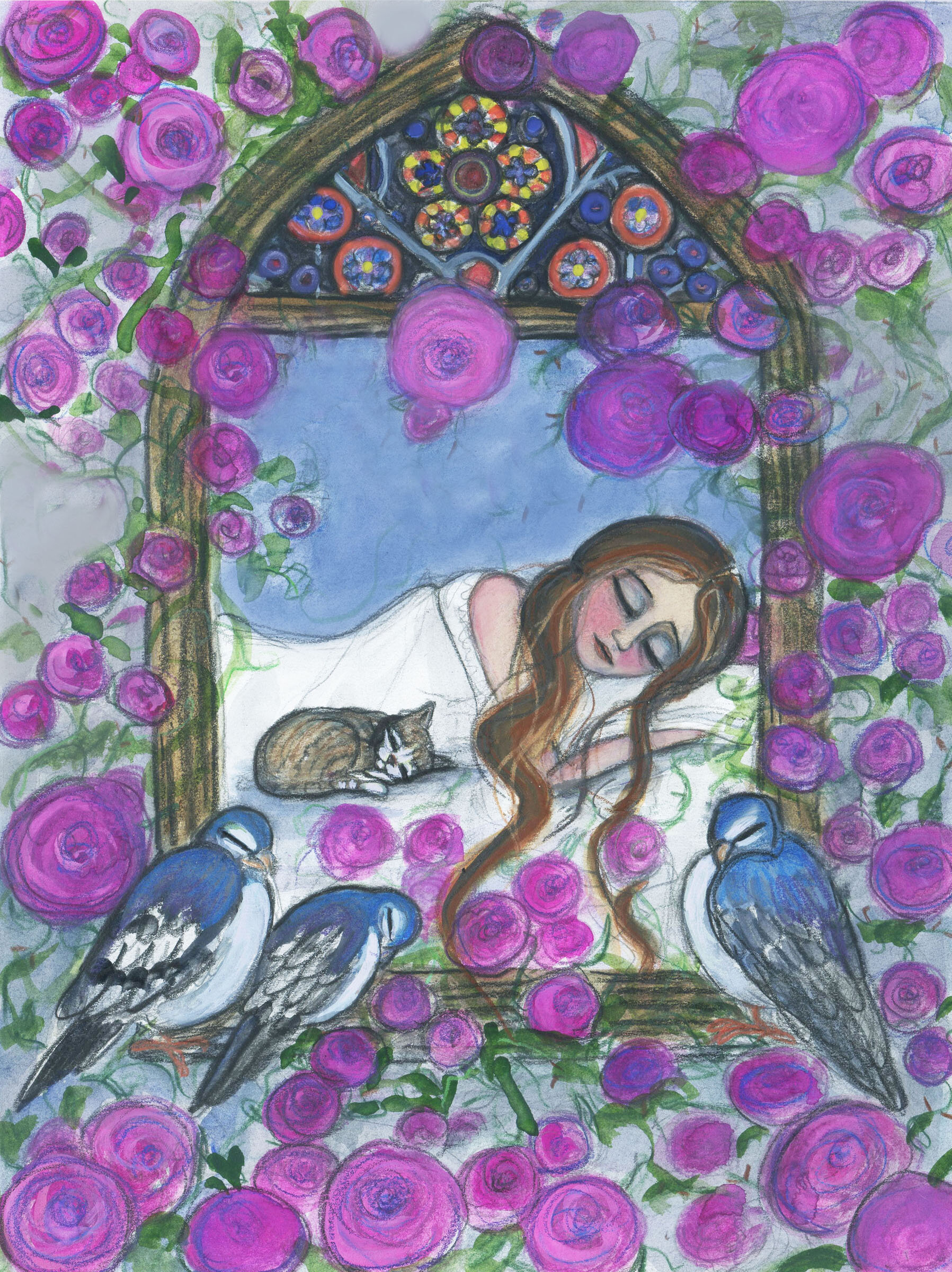 The Briar Rose (Sleeping Beauty). 