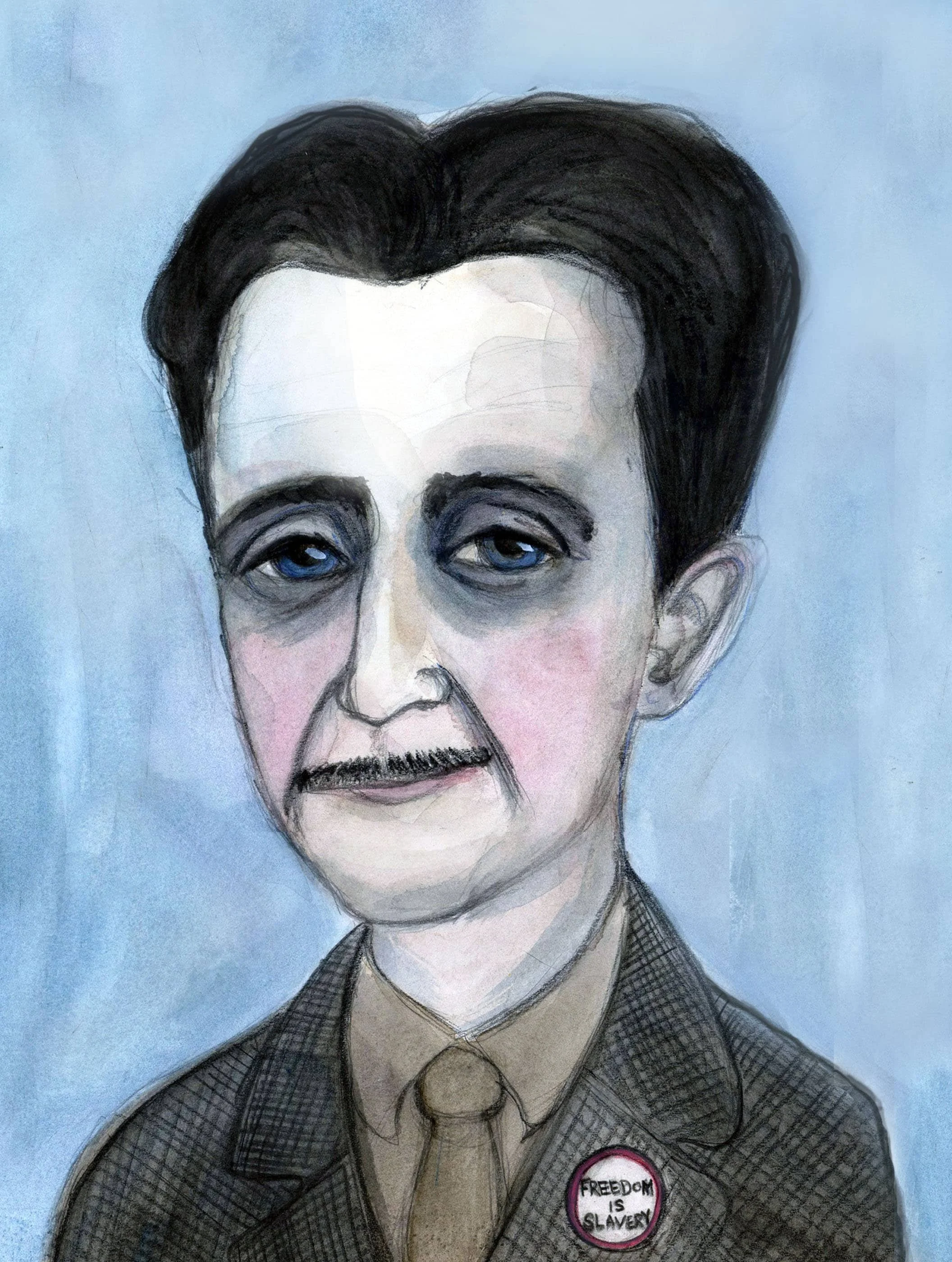 1984 иллюстрации. Джордж Оруэлл портрет. Оруэлл 1984 арты. 1984 Джордж Оруэлл арт. Портрет Оруэлл 1984