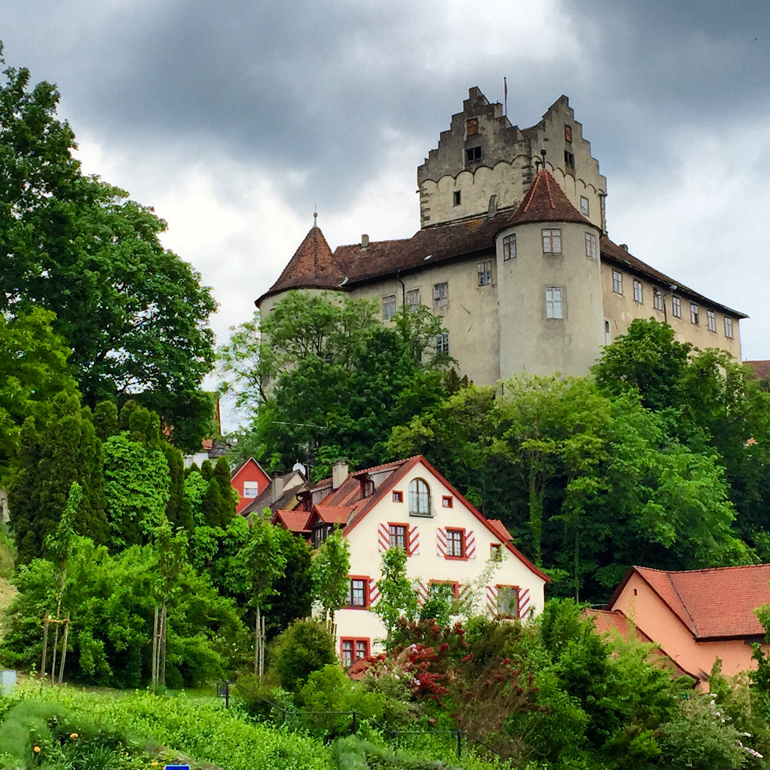 The old castle of Meersburg
