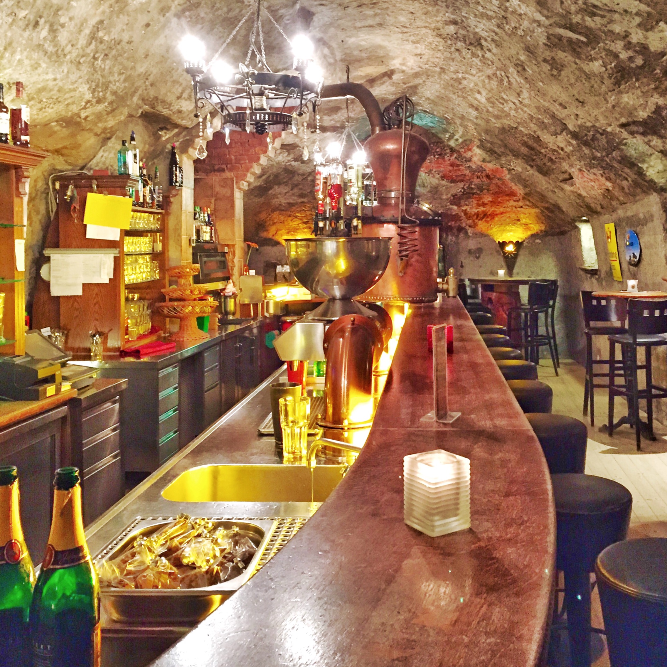 Felsenkeller, beneath Hotel Adler in Pfullendorf