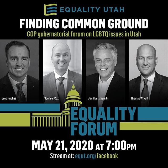 It&rsquo;s time to make history. Four Republicans are vying to become Governor. Can we find common ground on issues important to the LGBTQ community? Find out Thursday!