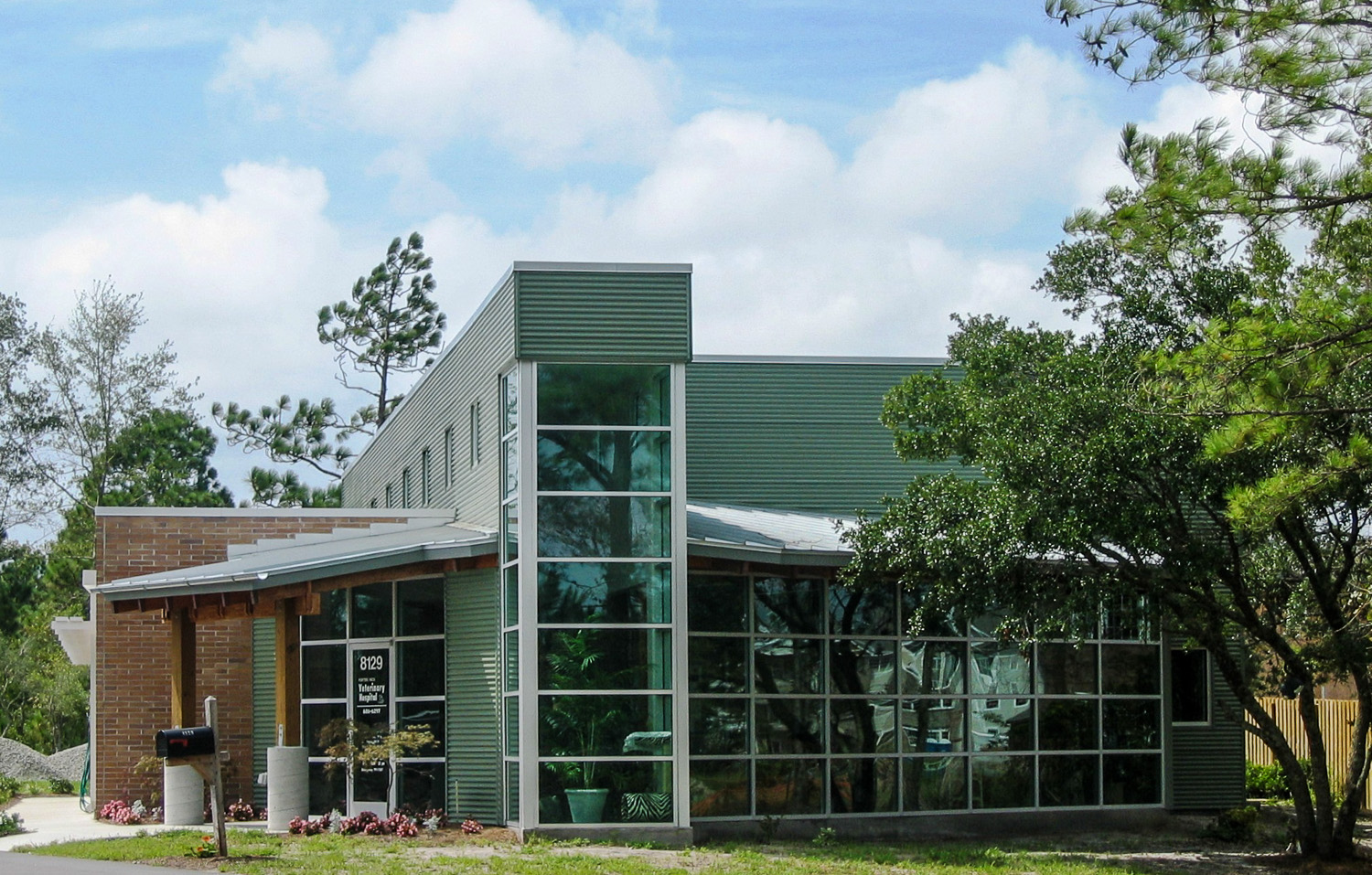  Porters Neck Veterinary Hospital  8129 Market Street  Wilmington, NC  Completed as Project Architect for John Sawyer Architects 