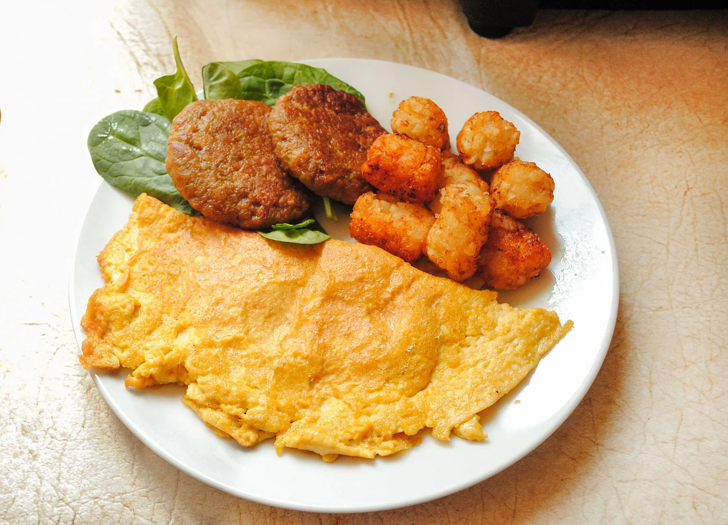 Vegan Omelet Breakfast