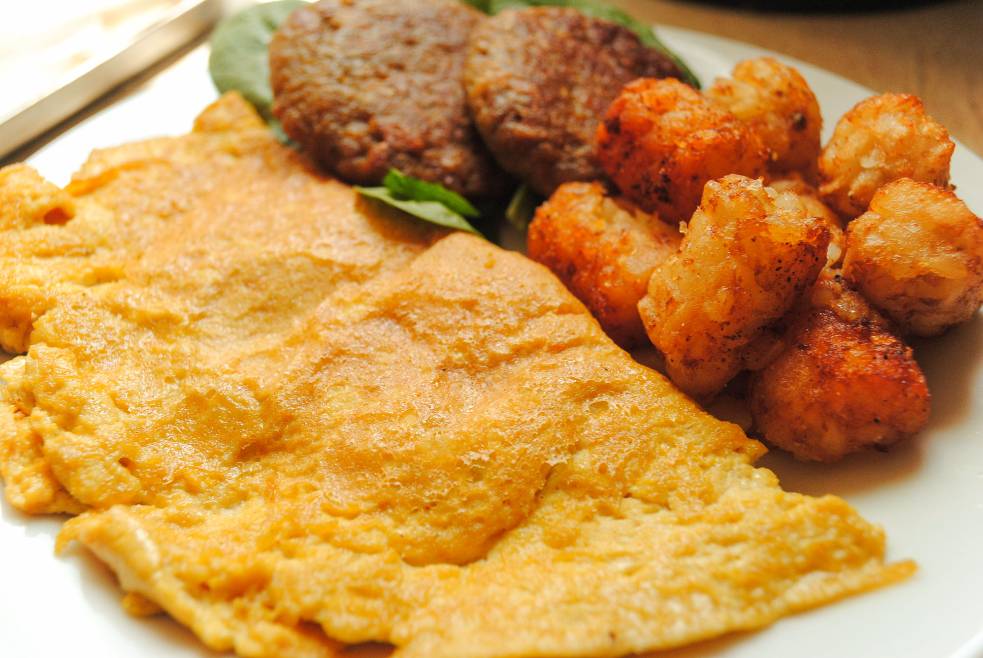 Vegan Omelet Breakfast