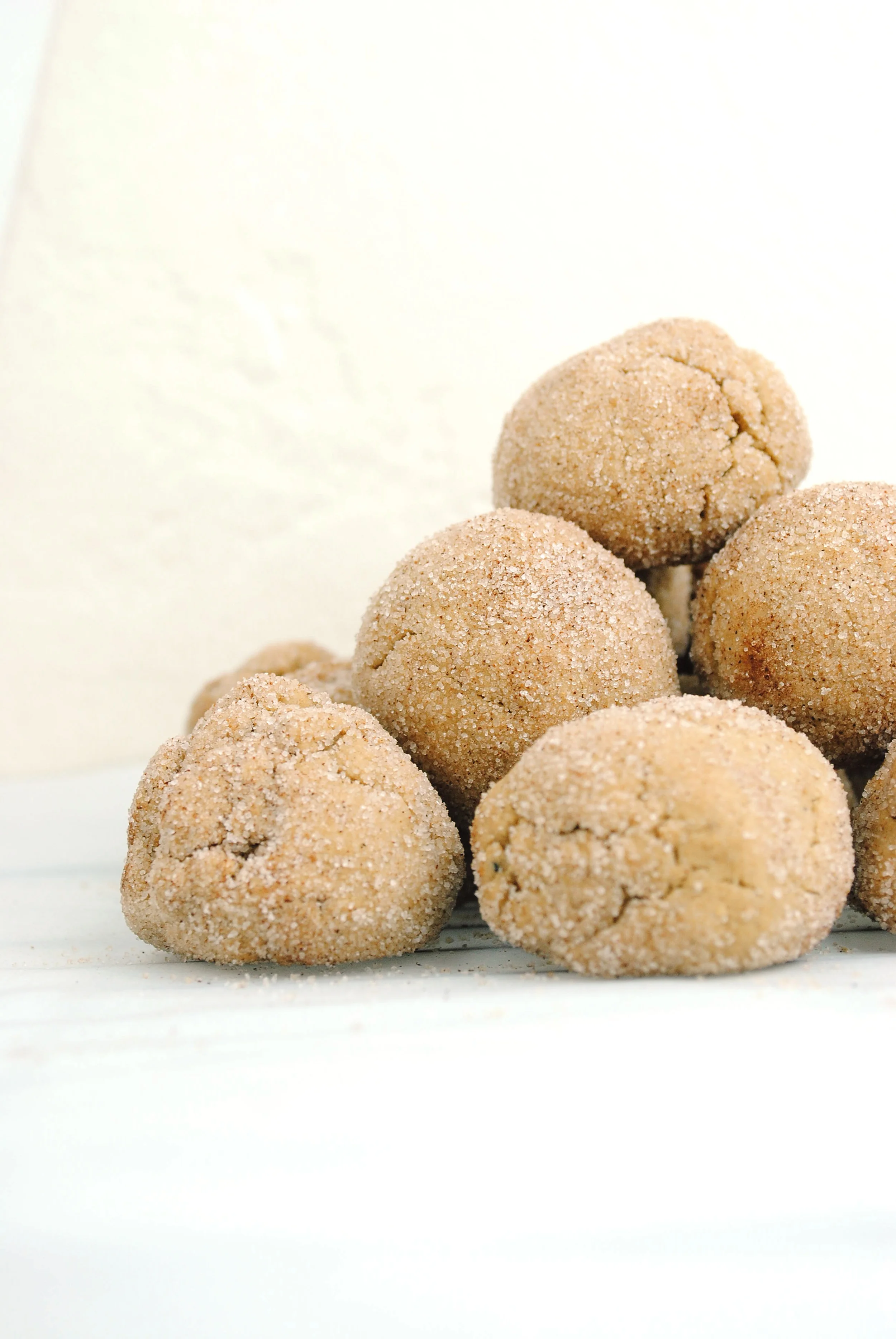 Gluten Free Snickerdoodle Button Cookies