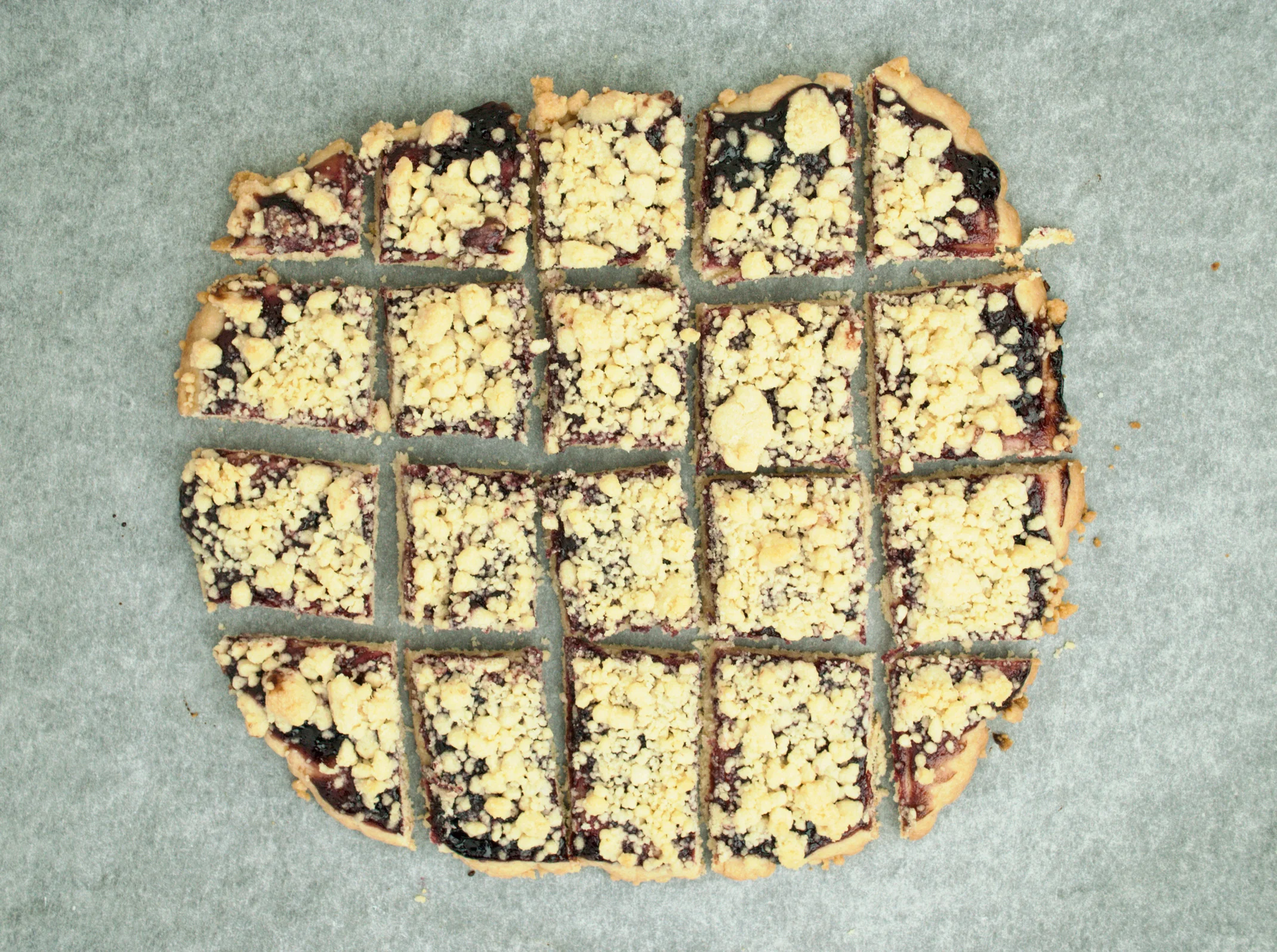 Vegan Marion Berry Shortbread Bars