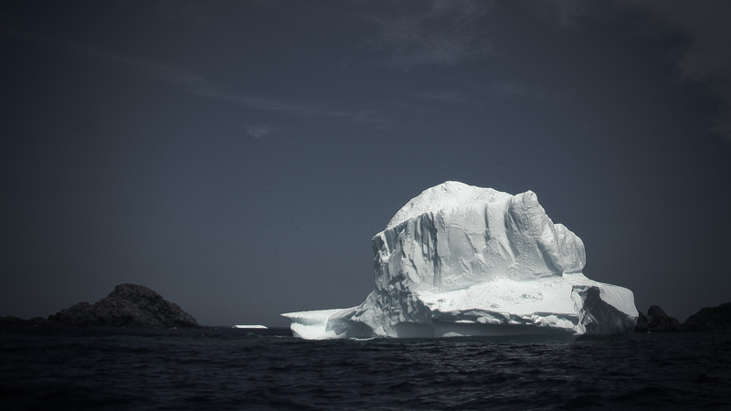 An iceberg off Twillingate, Newfoundland. (Photo: Tyson Sadler)